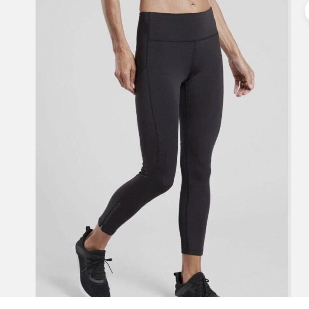 ATHLETA Ultimate Run 7/8 Tight Leggings Black Size XS